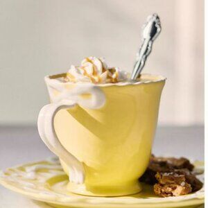 Anthropologie - Benedita Bow Stoneware Mug